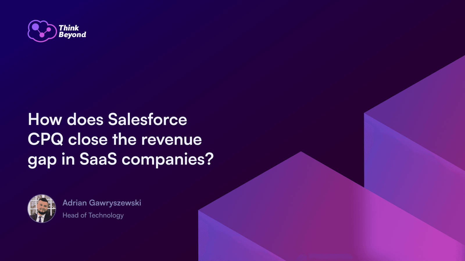 How does salesforce cpq close the revenue gap in saas companies