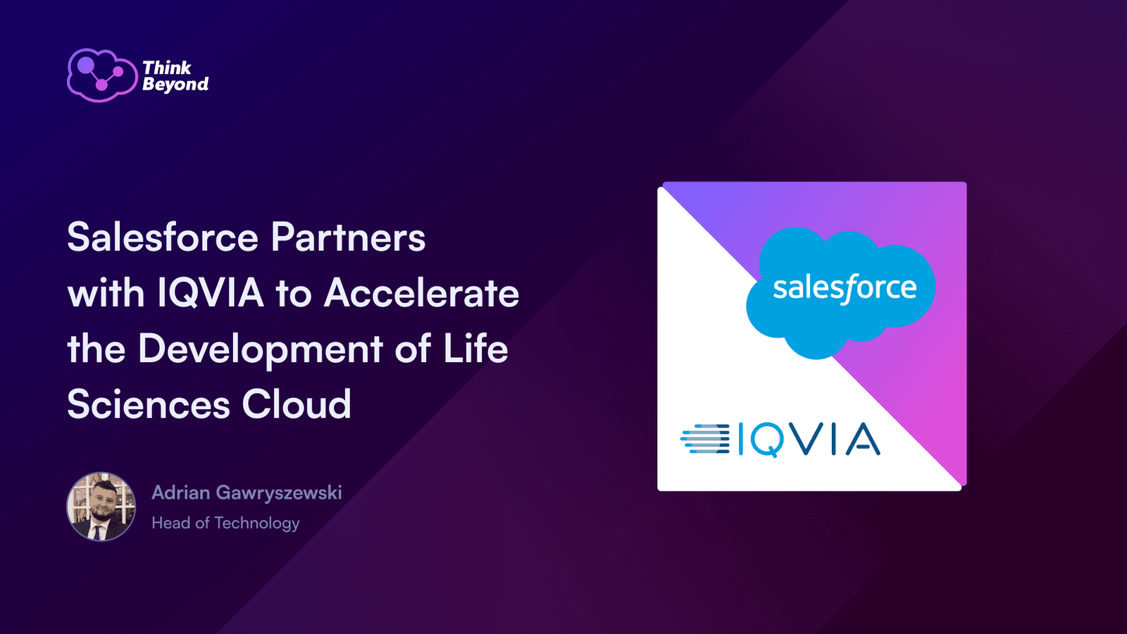 Salesforce partners with IQVIA